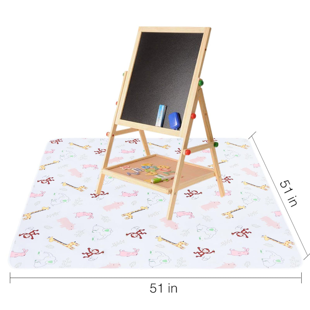 CLCROBD Baby Splat Mat doubles as a picnic spill shield outdoors