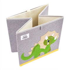 CLCROBD dog cube bin collapsed-flat demonstrates space-saving design for travel.