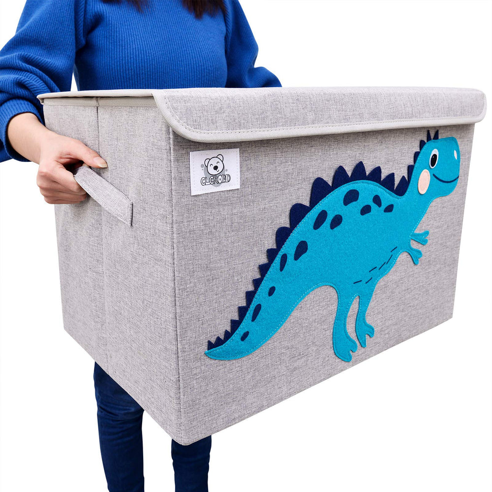 CLCROBD roomy 21 x 14.2 x 14.2 inches offers ample toy storage.