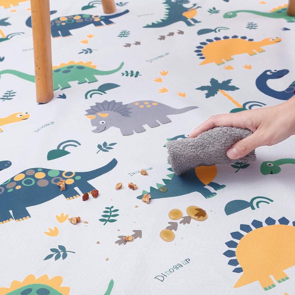 CLCROBD Splat Floor Mat anti-slip-back prevents bunching on wood or carpeted floors