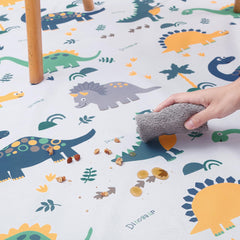 CLCROBD Splat Floor Mat anti-slip-back prevents bunching on wood or carpeted floors