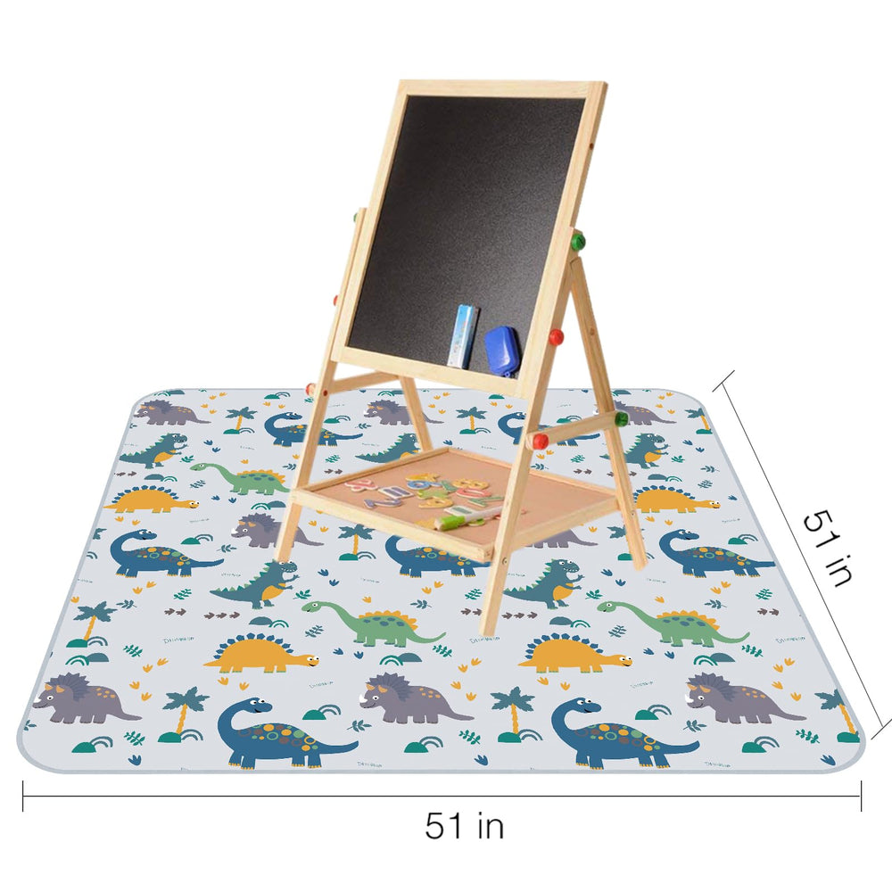 CLCROBD Splat Floor Mat tablecloth-playtime doubles as a washable drop cloth for crafts