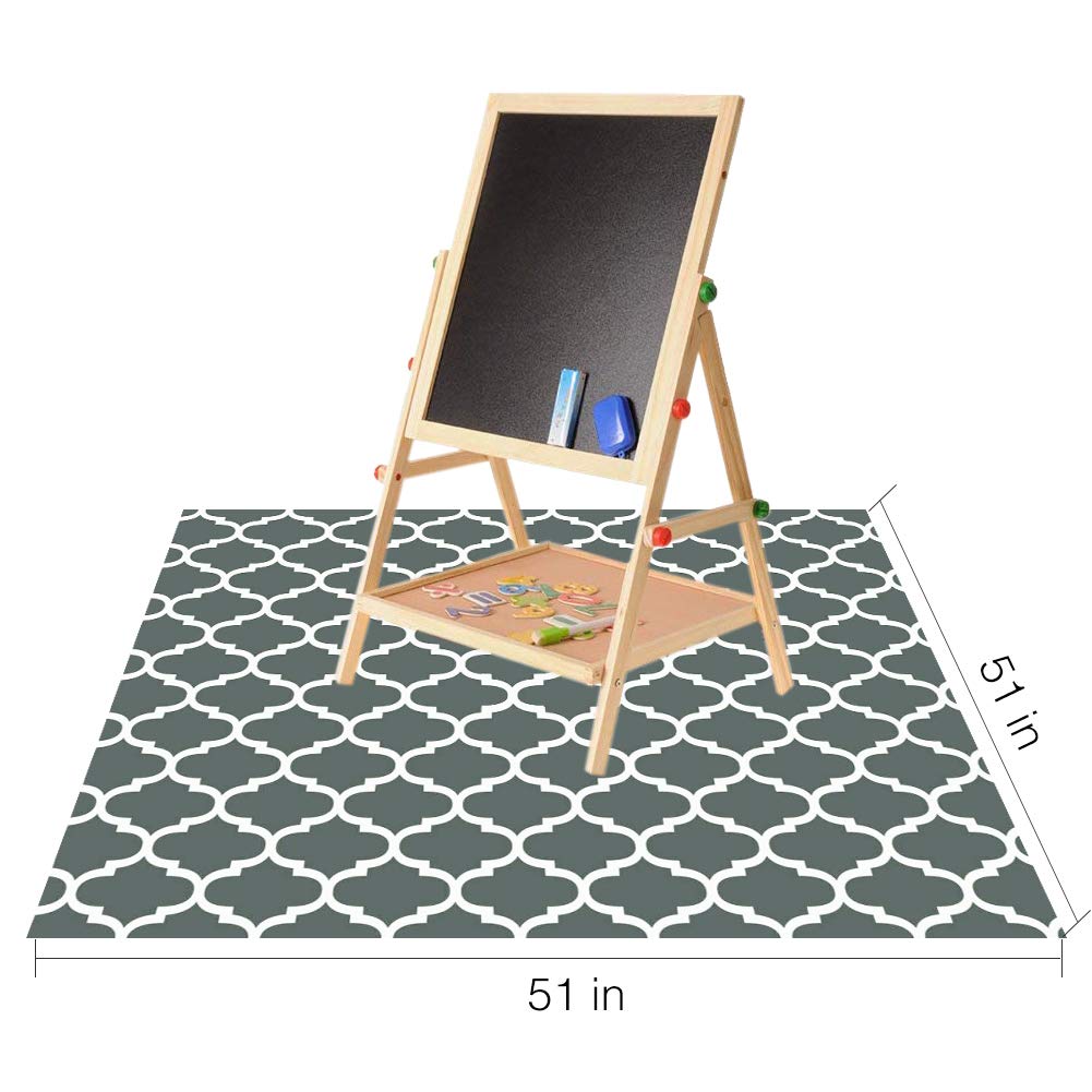 CLCROBD Splat Mat doubles as a washable tablecloth during playtime and drawing.