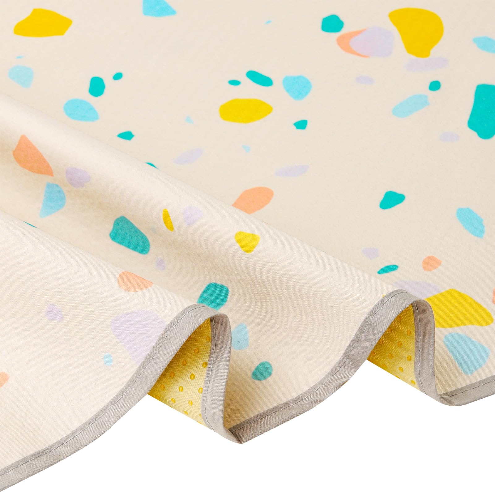 CLCROBD 51x51 splash mat folds compactly for travel and picnics