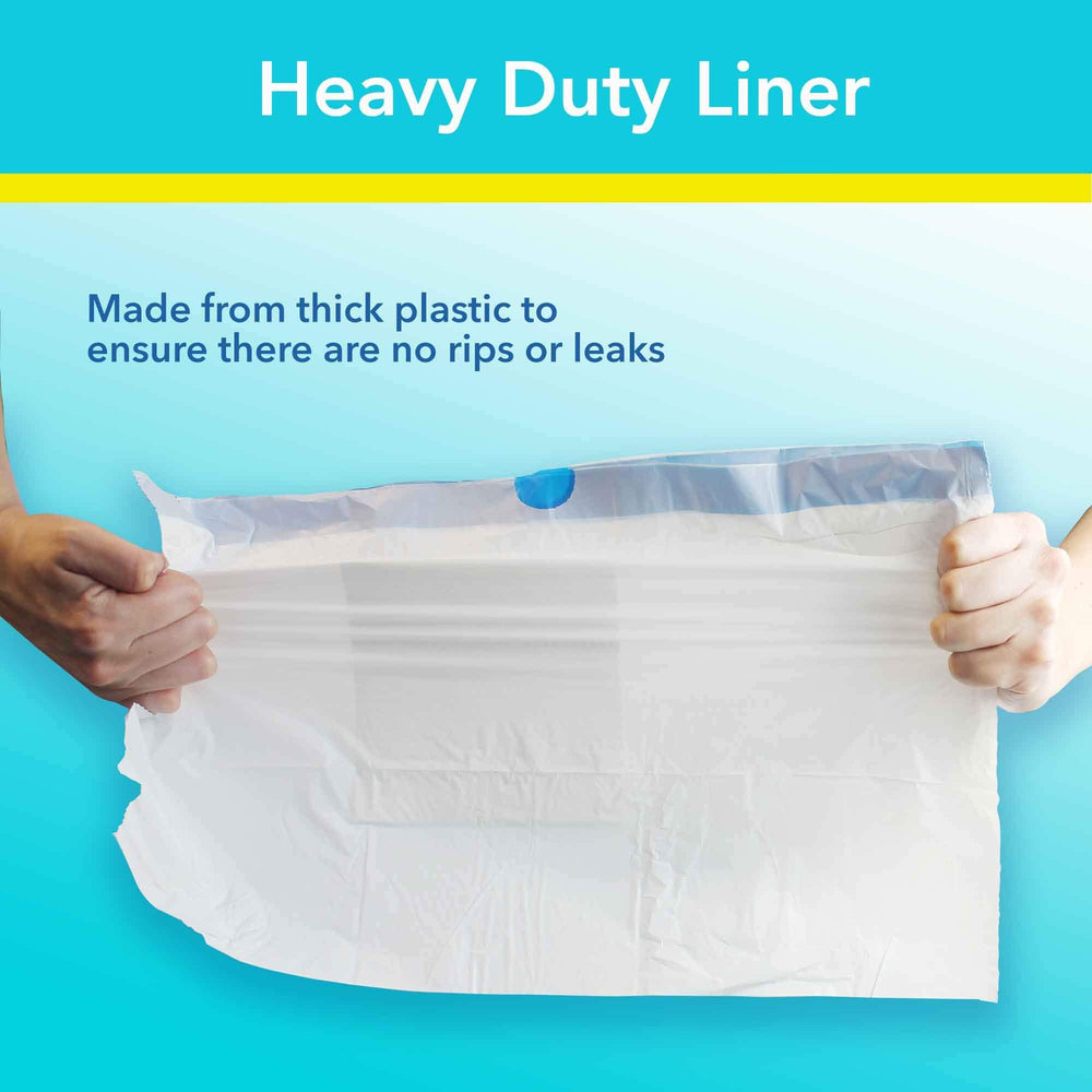 Cleanis PottyMate liner helps minimize smells during potty use