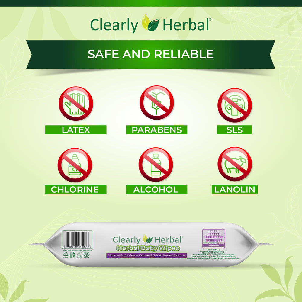 Clearly Herbal 4x72 case pack ready for busy families.