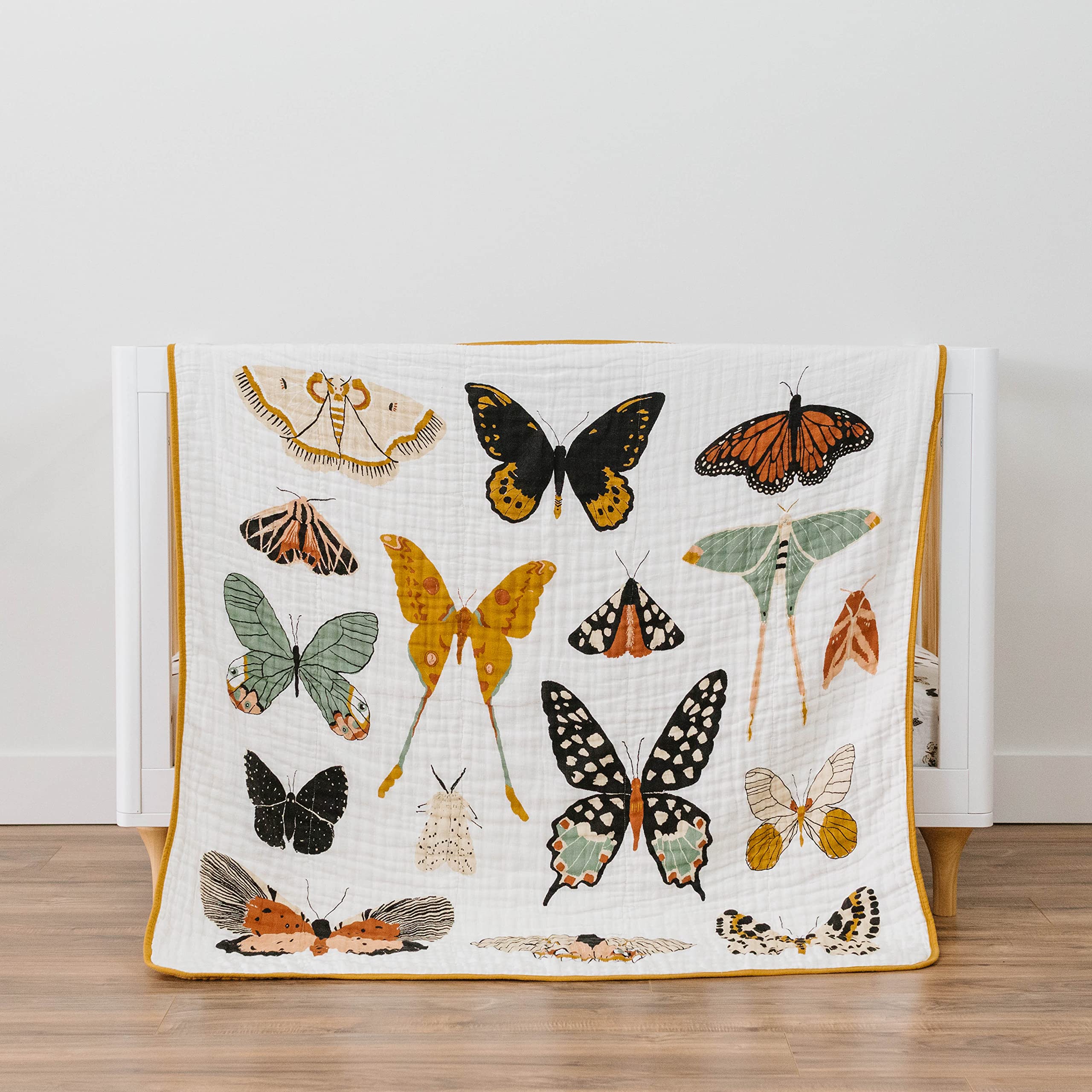 Clementine Kids Butterfly Collector back solid color adds versatile outfit coordination