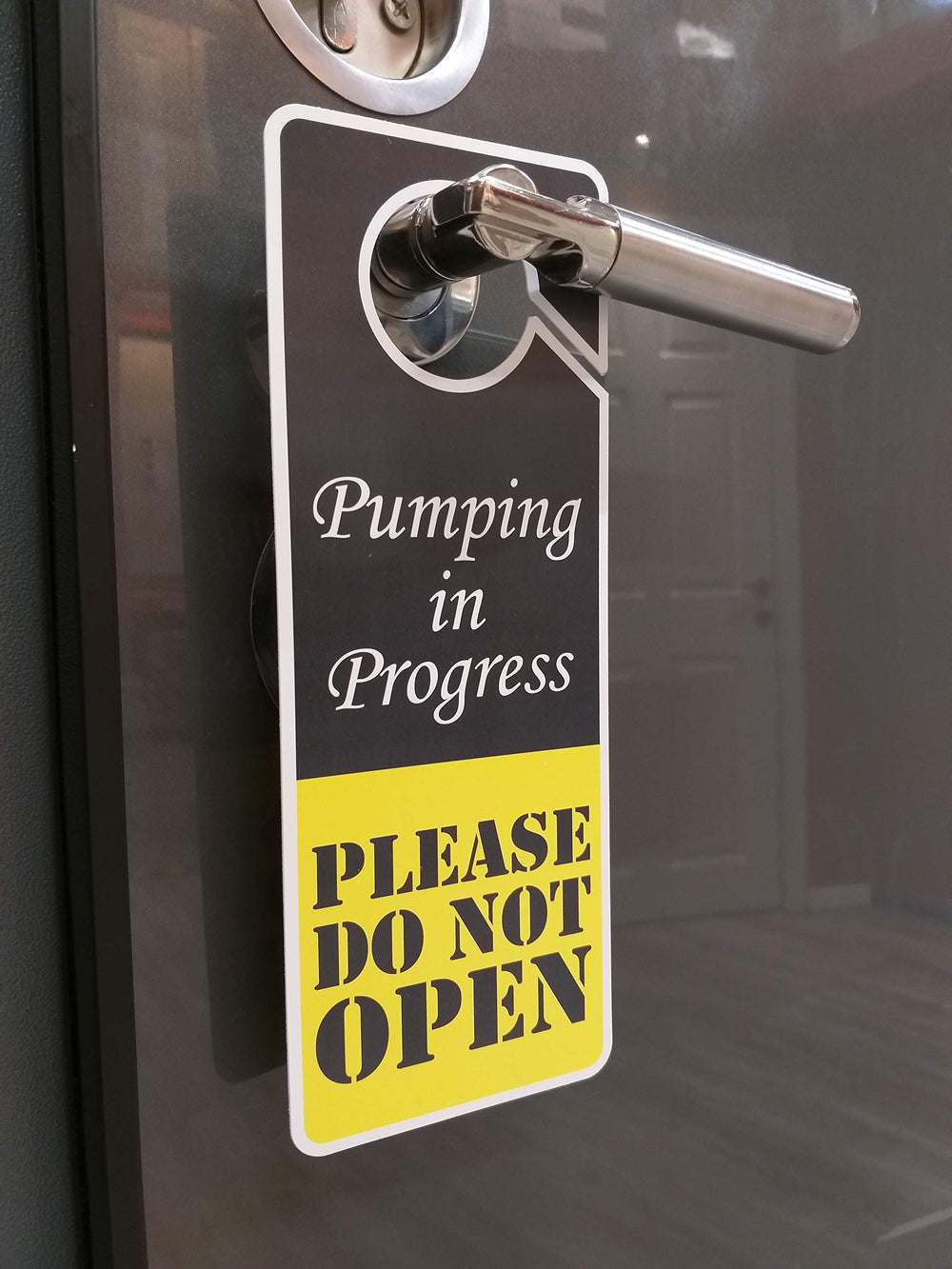 CLEVER SIGNS Do Not Disturb sign PVC durable material promotes long-lasting use