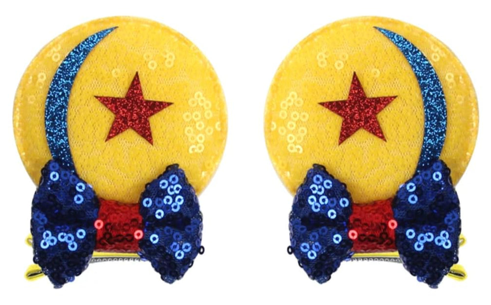 CLGIFT Minnie Ears Baby Headband with sparkling sequins for adorable photos