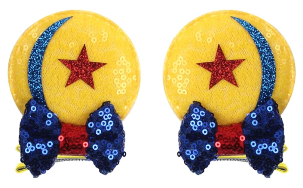 CLGIFT Minnie Ears Baby Headband with sparkling sequins for adorable photos