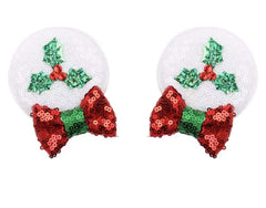 CLGIFT Minnie Ears headband for babies and toddlers, comfortable wearable sequin accessory for festive photos.