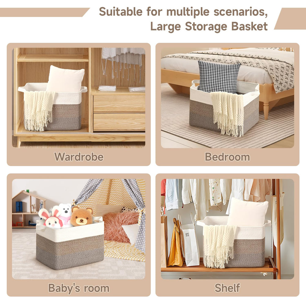 CLHMILY&amp;Z bathroom-towels-bin demonstrates versatile room-to-room organization