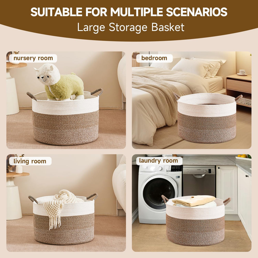 CLHMILY&Z Breathable weave laundry hamper reduces odor build-up