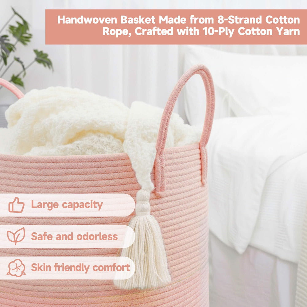 CLHMILY&Z Breathable weave helps reduce odor while storing bulky items.