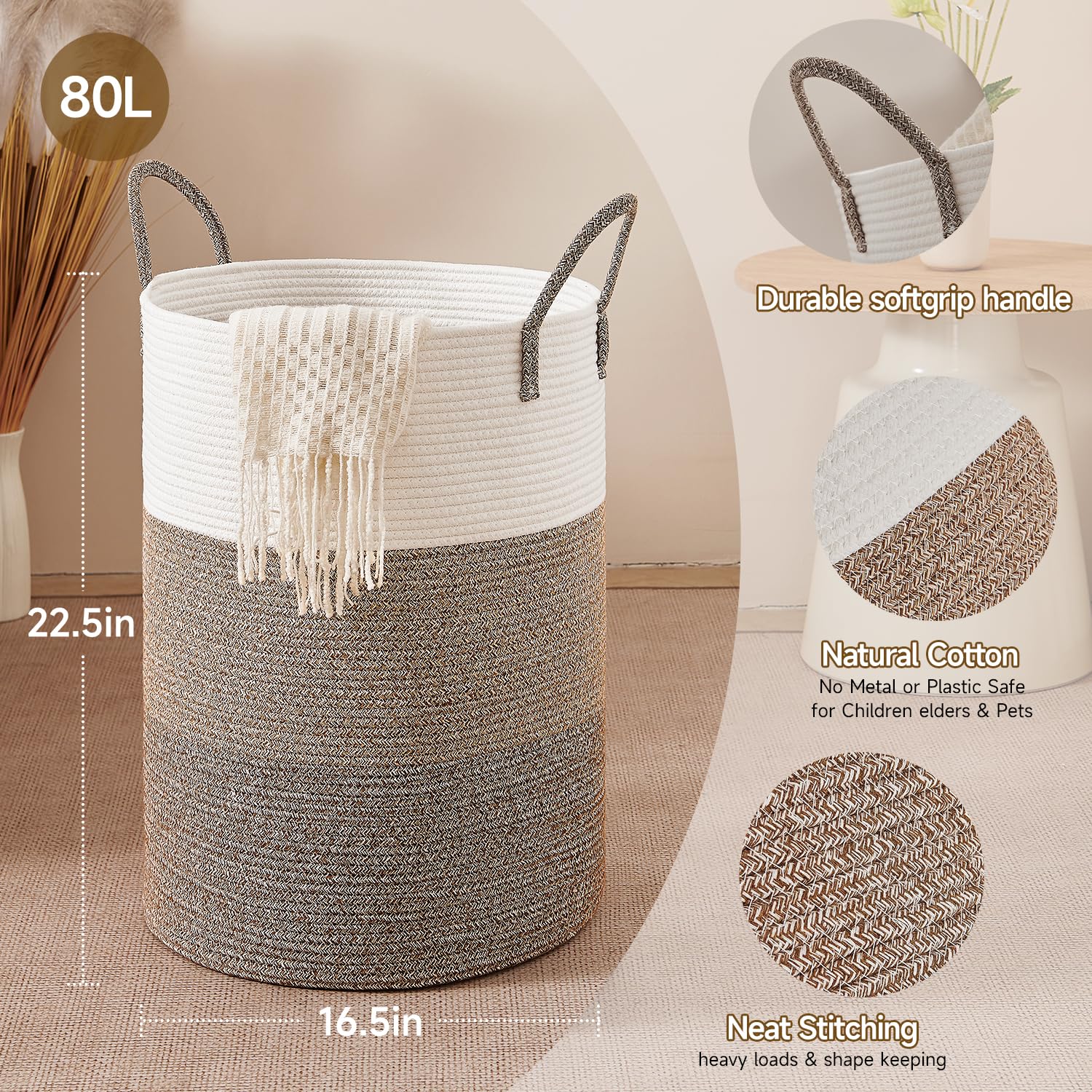 CLHMILY&Z storage bin nursery-diapers-toys demonstrates versatile nursery organization.