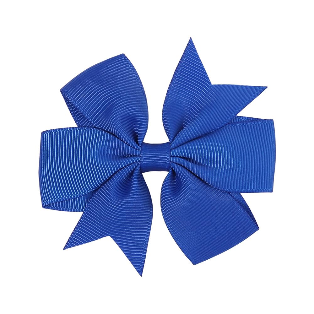 Clipband baby girls blue accessories ideal for everyday hairstyles and photos.