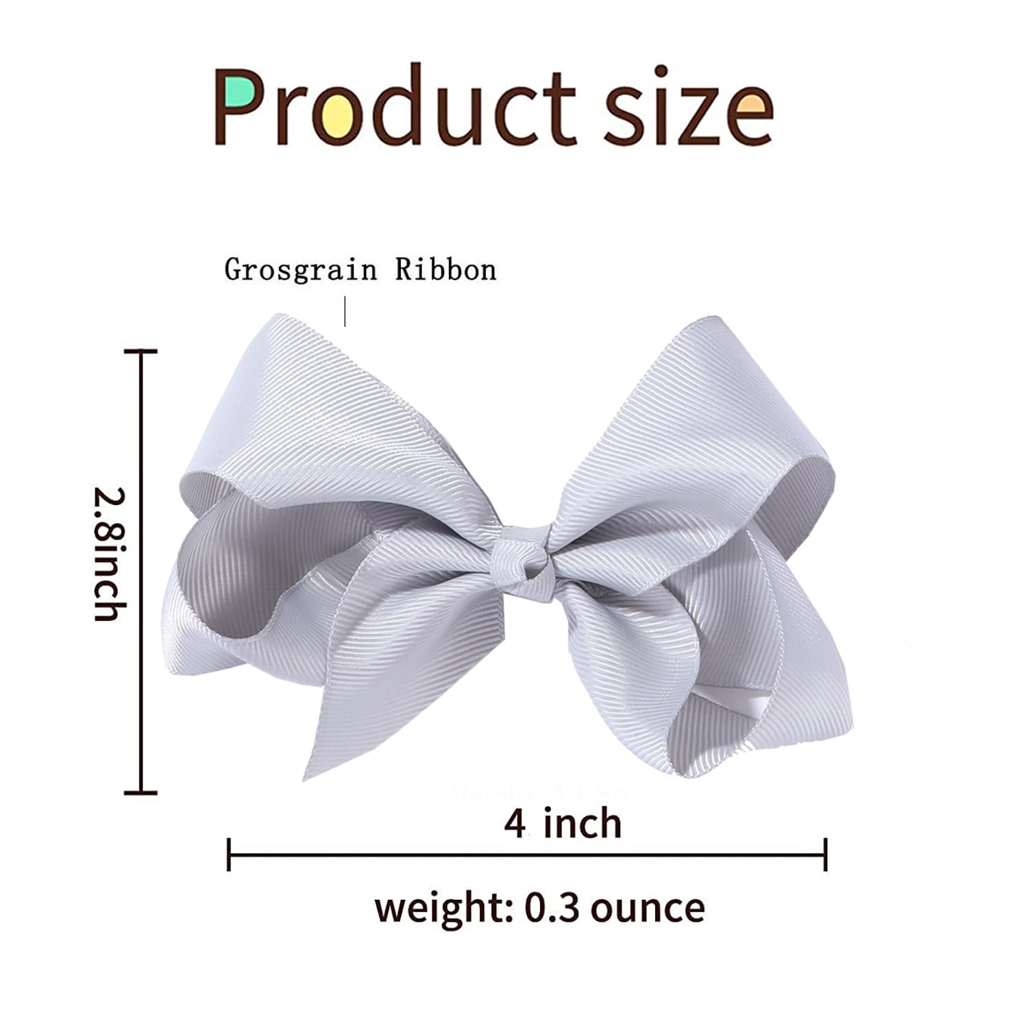 Clipband baby girls style bows worn for parties, school, and photos.