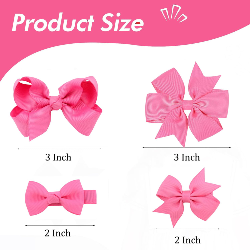 Clipband baby hair accessories collection in pink, ideal gift and photography session accents.