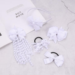 Clipband headband detail shows secure fit for active kids.