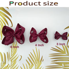 Clipband Yellow Bows worn by child showing cute school look.
