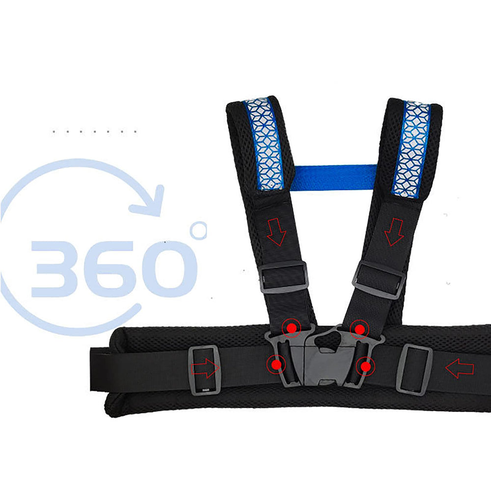 Clobeau breathable fabric and reflective strip for night safety