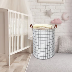 CLOCOR baby toy bin use keeps toys organized with striped design