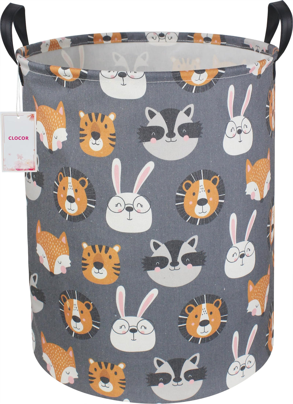 CLOCOR Kids Laundry Basket with collapsible design saves space in the nursery.