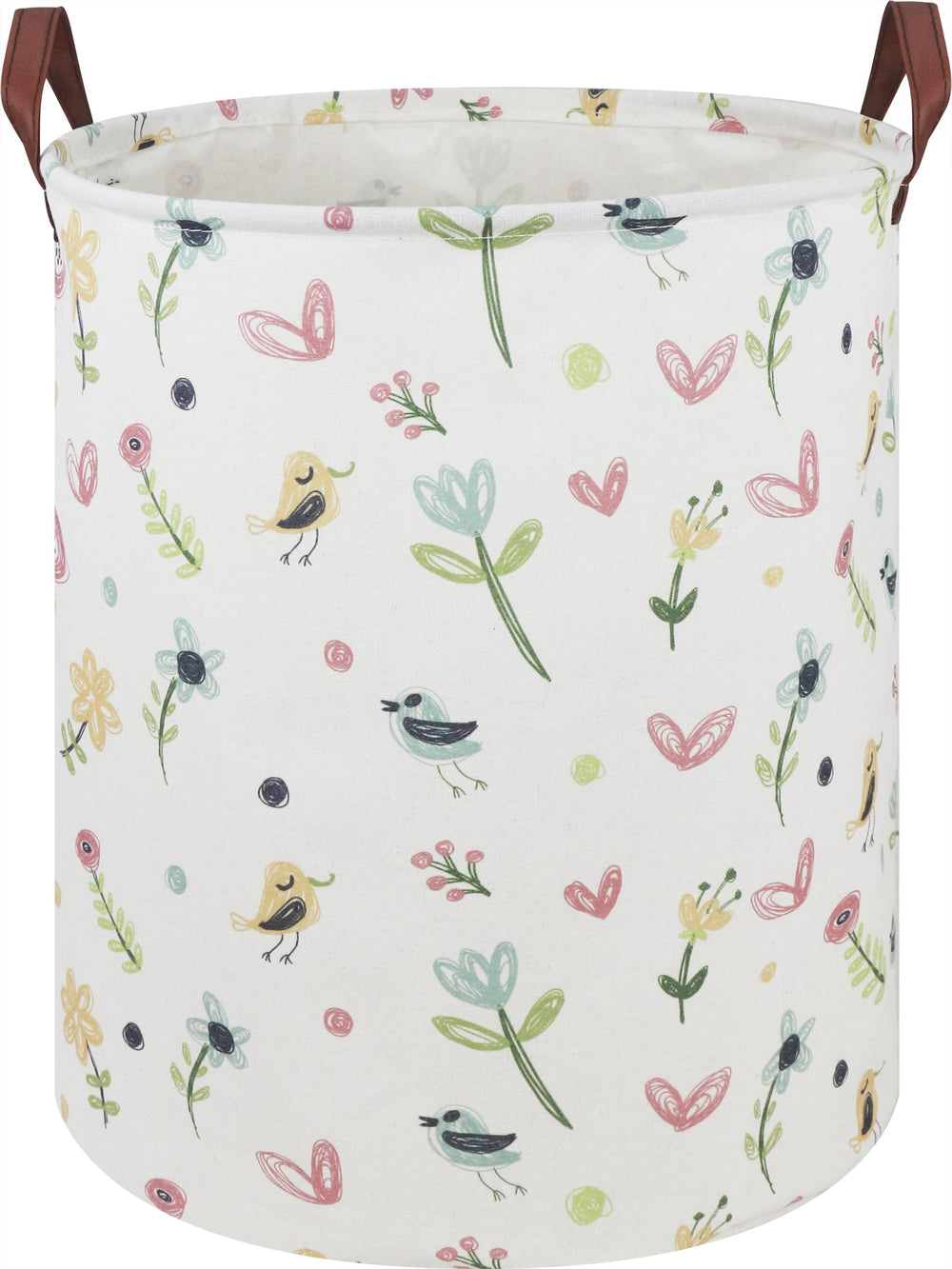 CLOCOR Kids Laundry Basket collapsible design for easy storage and transport.