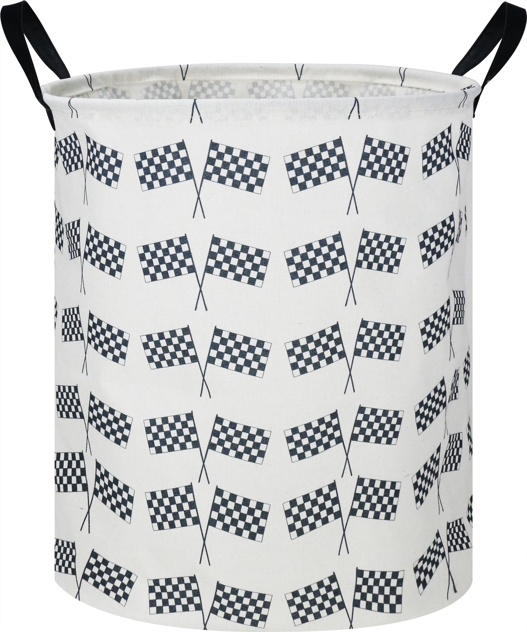 CLOCOR Kids Laundry Basket open view for spacious toy and clothes storage.