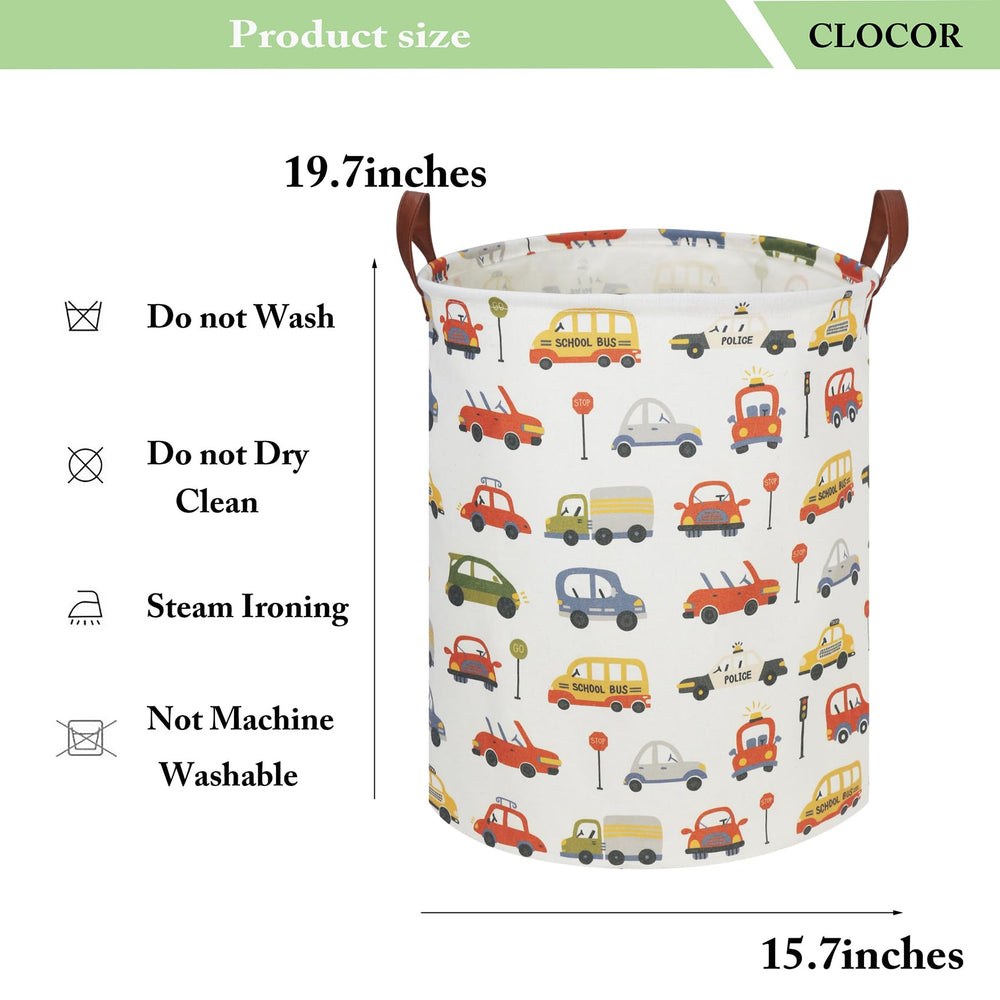 CLOCOR Kids Laundry Basket pink nursery decor for kids
