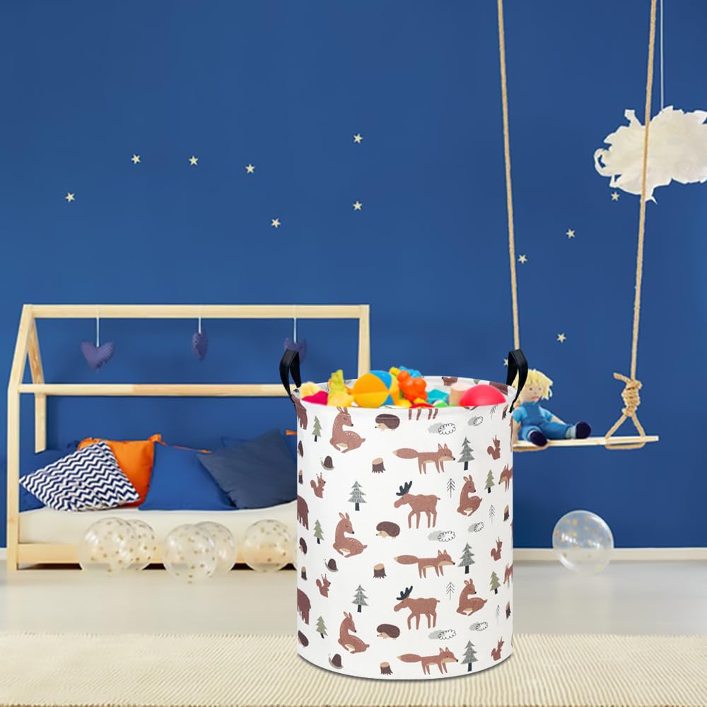 Clocor Kids Laundry Basket waterproof lining close-up, keeps clothes and toys protected.