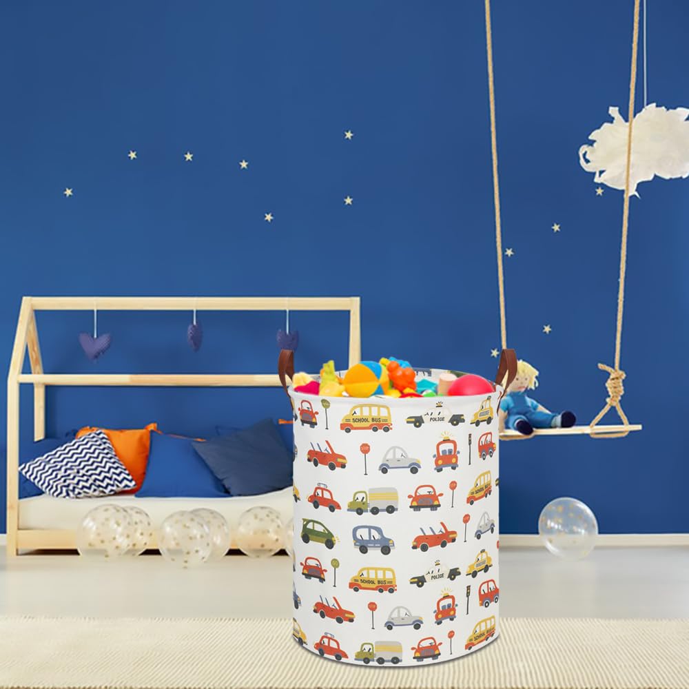 CLOCOR Kids Laundry Basket waterproof lining protects clothes and cleans easily
