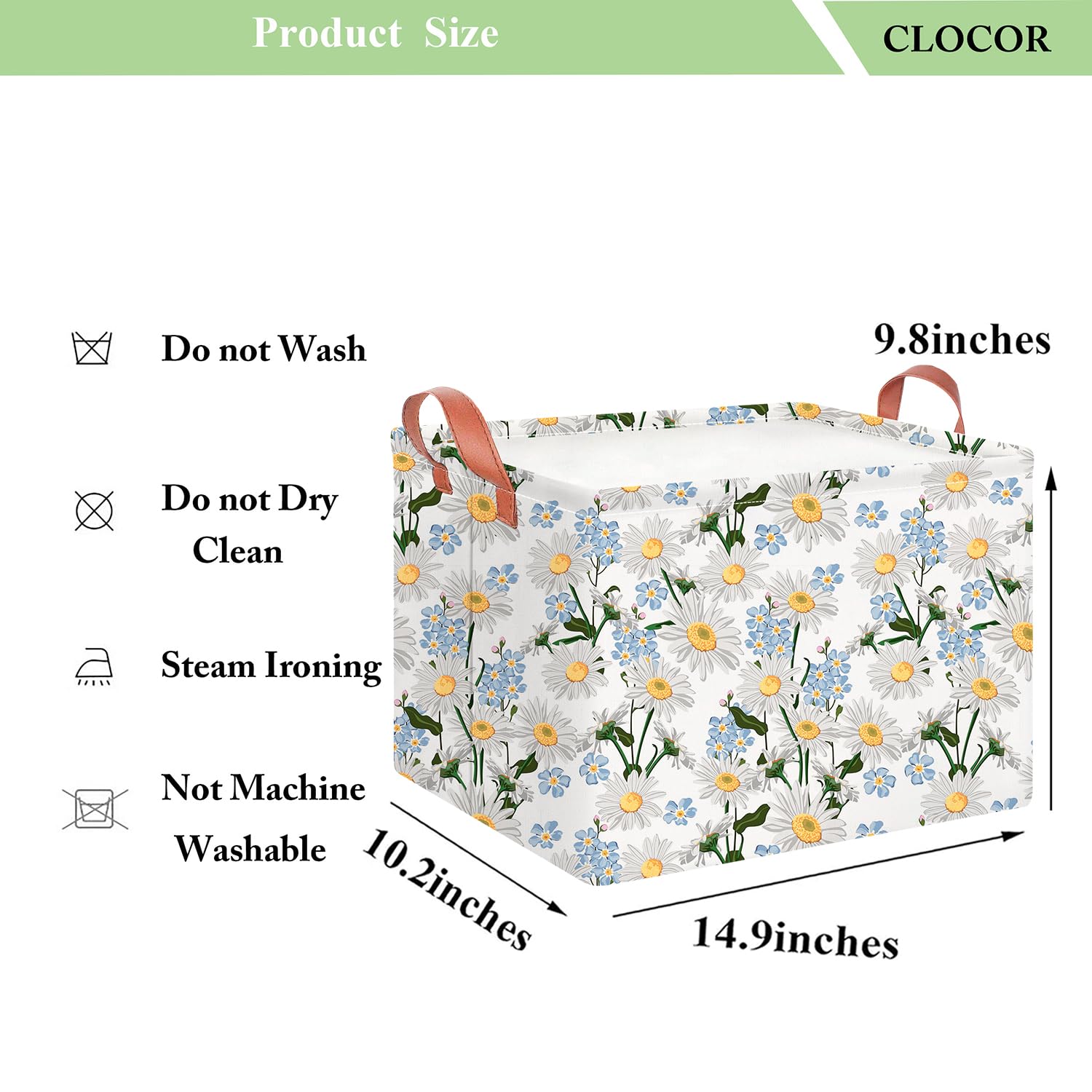 CLOCOR rectangular storage basket room setup demonstrates versatile storage and decor appeal.