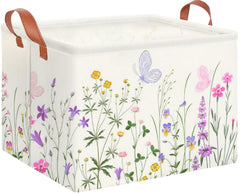 CLOCOR rectangular storage basket side view showing simple, sturdy form for clutter control