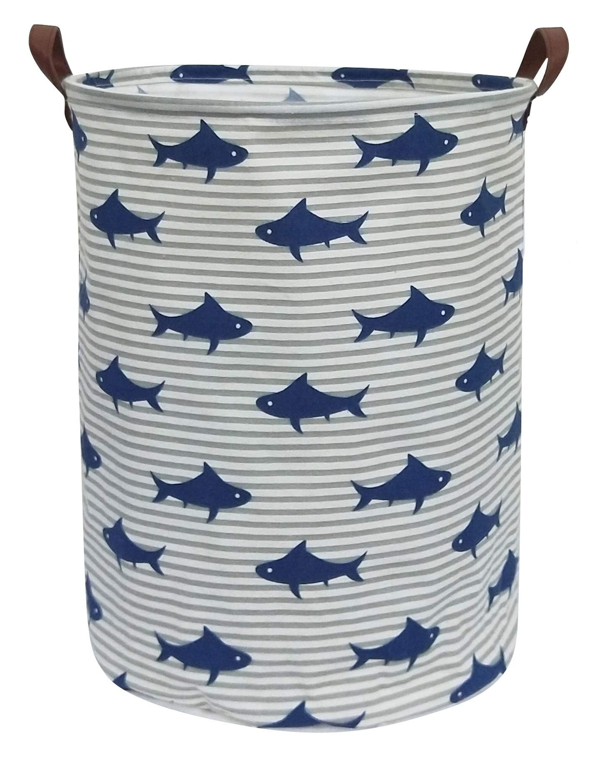 CLOCOR Shark laundry basket with foldable design for easy storage.