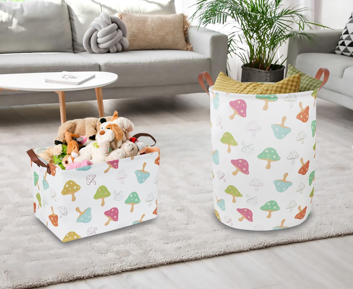CLOCOR storage basket waterproof inner, protects contents in any room