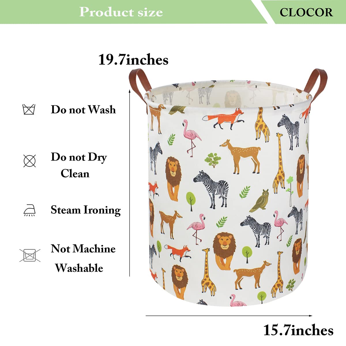 CLOCOR waterproof toy bin helps keep play area tidy after spills.