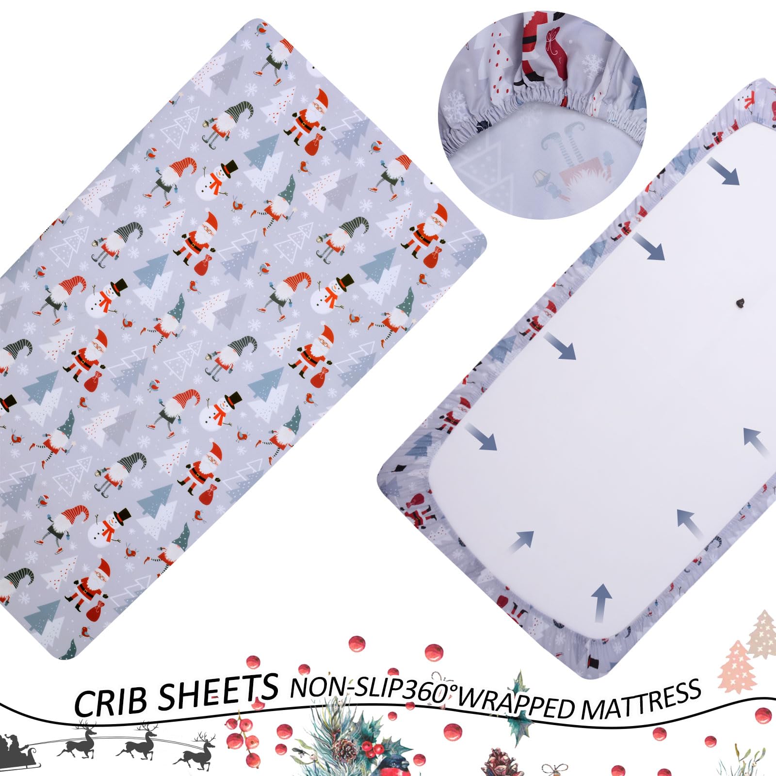 Cloele Christmas nursery decor image highlights festive room accent