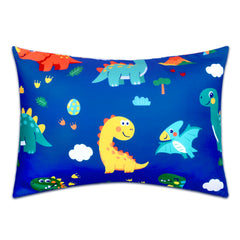 Cloele dinosaur pillowcase 12x16 with soft, breathable fabric for cozy toddler naps
