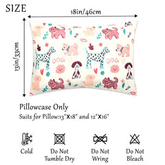 Cloele envelope-closure pillowcase keeps pillows secure for kids.