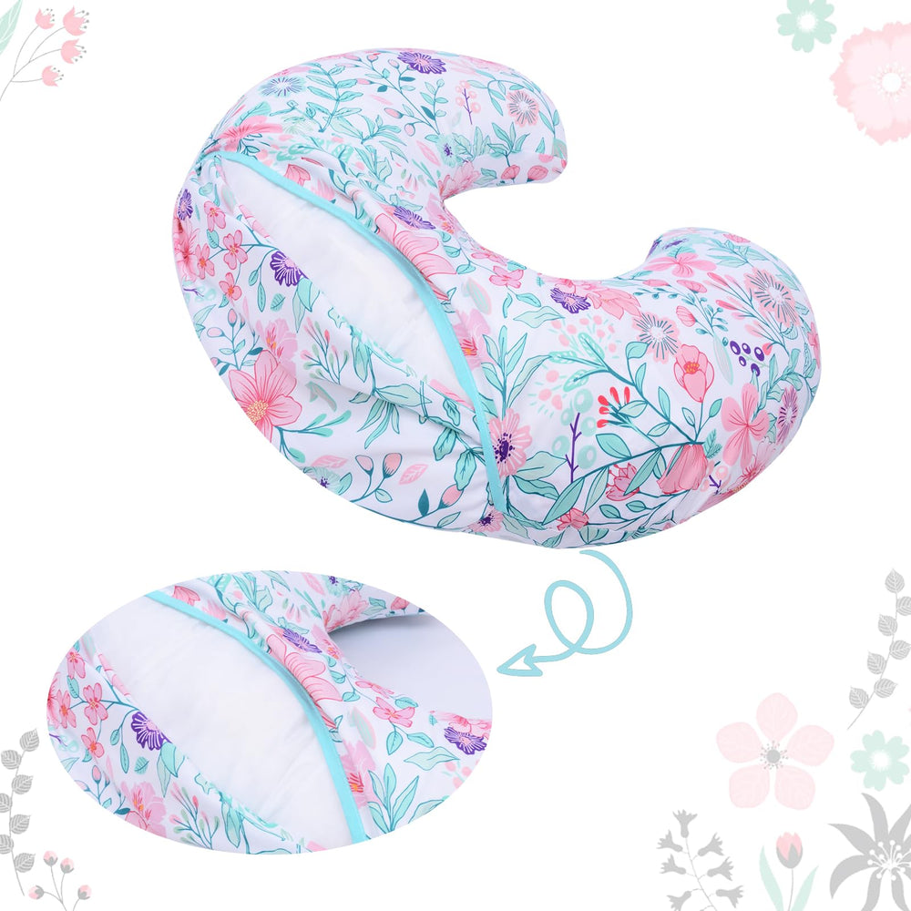 Cloele nursing pillow cover machine-washable care keeps softness over time.