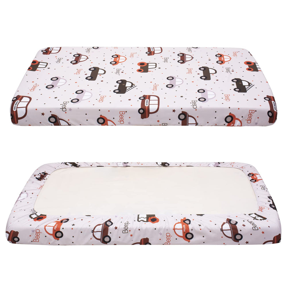 Cloele crib sheet designed to aid crib to toddler bed transition