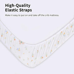 Cloele toddler bed-transition sheet supports easy crib-to-bed moves.