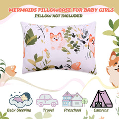 Cloele unique design with puppies and greenery promotes calm bedtime