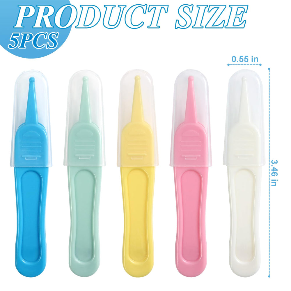 Clofiak nose-picker-dome-end demonstrates gentle dome-tip for sticky mucus removal