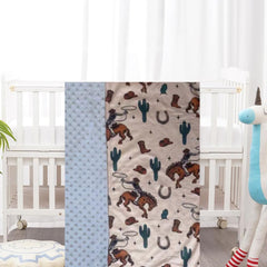Closockey baby blanket 30x40 inches ideal for crib, stroller, and snuggle time.