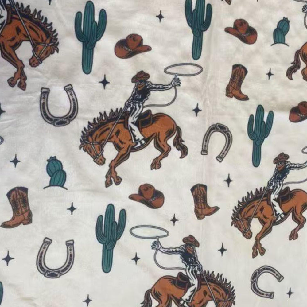 Closockey baby blanket gift-ready design makes a thoughtful present for showers and birthdays.
