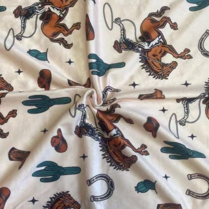 Closockey baby blanket soft flannel material offers breathable warmth for year-round use.