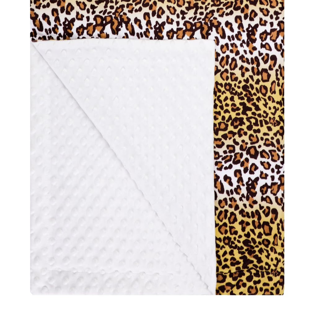 Closockey Leopard1 blanket folded neatly showcases portable warmth