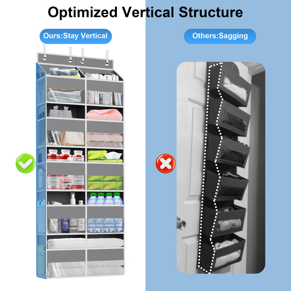 Clothink four included hooks enable flexible placement in rooms.